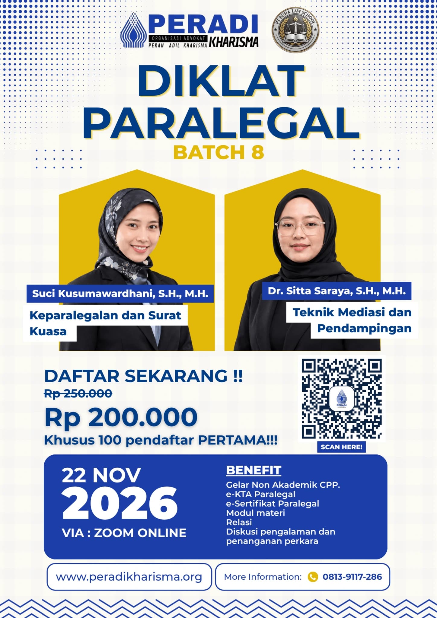 DIKLAT PARALEGAL BATCH#8